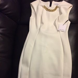 Calvin Klein Ivory White dress